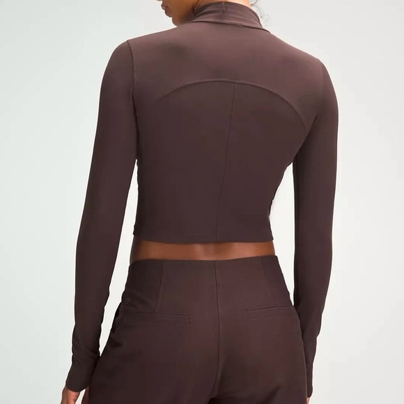 Lululemon Align Mock Neck Crop Long Sleeve Top - Picture 3 of 3